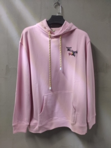 burberry/博柏利 刺绣彩虹字母logo女款连帽卫衣