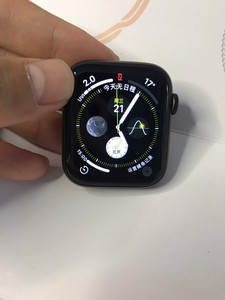 苹果手表四代44毫米耐克版s4 44mm nike黑色铝合金