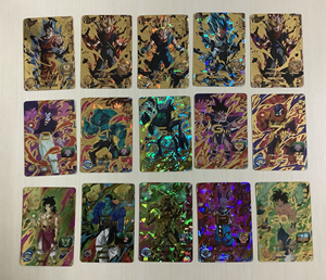 超级龙珠英雄第五弹cp卡,全新正版机出,没有上过机,全部12