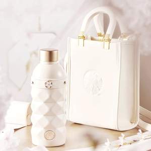 星巴克樱花保温杯套