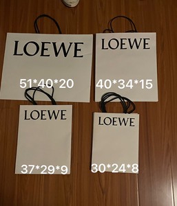 罗意威loewe纸袋 购物袋