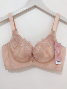 【包邮】全新品牌文胸缔妒34/75c薄款大码内衣聚拢收副乳防