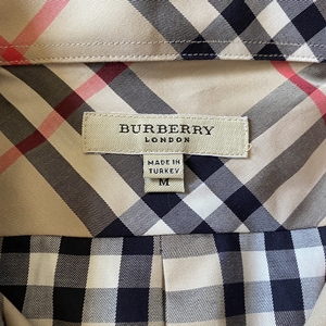 burberry巴宝莉博柏利bbr经典款格子格纹衬衫