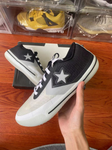 匡威pro bb evo 篮球鞋 黑白 all star p