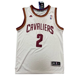 欧文骑士队nba刺绣球衣 2号白色复古球服