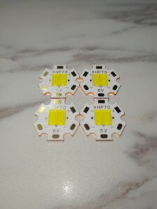 全新p70大功率灯珠7070灯板超过科锐xhp70 l2灯珠