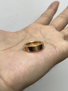 卡地亚双环love戒指 52号