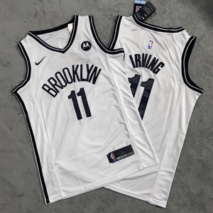 篮网11号欧文白色球衣 nba刺绣篮球服没有s码