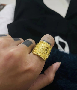 高级货,南非锡金高端男士福戒指,活口,纯正锡金饰品里外一色不