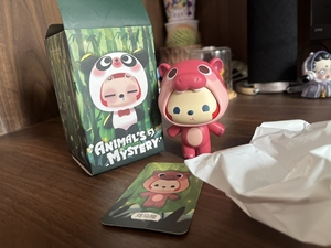 【出】正版正品圆梦筑成出品阿狸盲盒 动物河马狸 拆盒拆袋