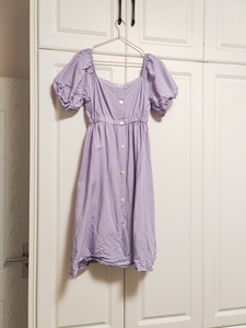 佐戈雅紫色连衣裙，均码，只穿过一次