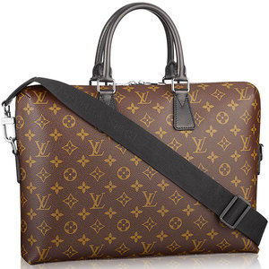 95新路易威登lv男士老花公务包都市休闲公文手提包男包