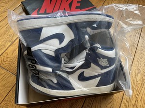 air jordan 1 aj1风暴蓝男子时尚运动篮球鞋ie海外专营店359