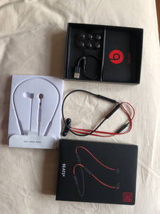 beatsx正品蓝牙耳机a1763,10周年纪念版,红黑搭配