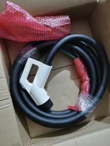 永贵新能源充电枪125a枪线,线长7.5米,新国标,15条线