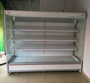 冰雪商超风幕柜分体一体式水果冷柜火锅展示柜冰箱饮料柜冰柜敞开