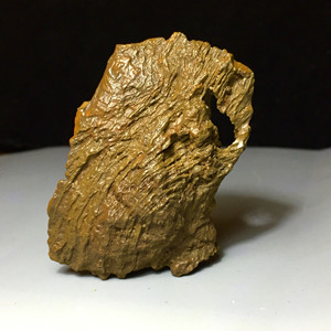 戈壁奇石“树皮”，非玛瑙戈壁石蛋白石象形开片碧玉沙漠漆眼睛石
