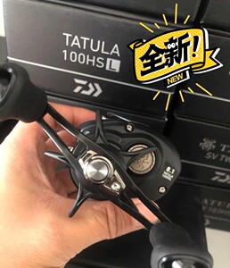 全新达瓦2019款黑蜘蛛路亚水滴轮 100型 150型 20