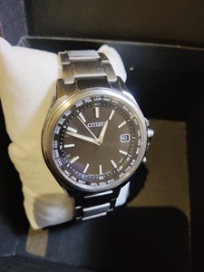 西铁城cb1070简约时尚钛金属手表 男表