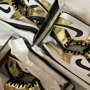 海淘现货 耐克nike aj1液态金 dc1419-700