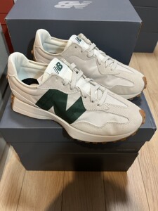 新百伦new balance327灰绿色 复古跑鞋 休闲鞋n