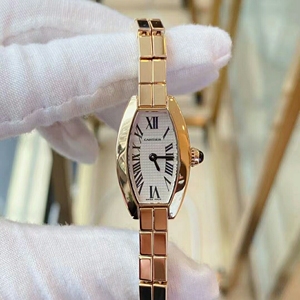 卡地亚18k金 石英女表,非常精美的小金表,又是卡地亚的大品