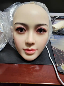 实体娃娃俊影硅胶套发头雕,关联俊影 奇她  先纳信 人造人