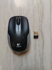 罗技k260无线键鼠套装的m210鼠标,配单通道mini接收