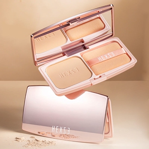 韩熙贞粉饼控油定妆持久遮瑕不卡粉女干湿两用学生党专用少女补妆