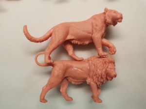 红蜡打印gk小比例狮虎美洲狮窃鹤恐鸟狼动物古兽非恐龙模型买的