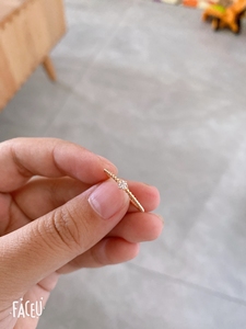 周大福小心意戒指15号圈