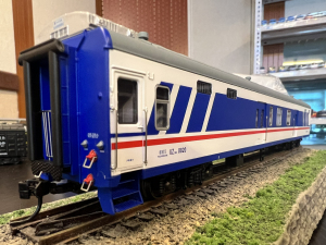 n27 金温铁路 uz25g 0820 邮政车火车模型,买来