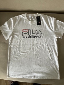 fila运动休闲字母大logo圆领短袖t恤 男女同款_阿里巴巴找货神器