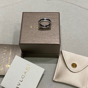 宝格丽慈善款戒指55号宝格丽成立130周年小红人慈善款 银质