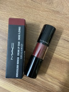全新mac棒棒糖唇釉染唇液泫雅色#106车厘子红