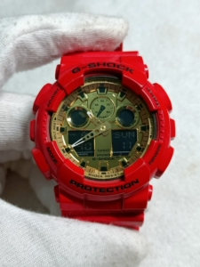 卡西欧狗年限定ga-100cx手表