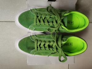 converse匡威女鞋one star缤纷色系列薄荷绿,买