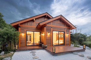 木头房子别墅小木屋乡村