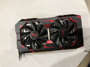 迪兰rx580 恶魔8g 满血版 算是580顶配 橙色还可以