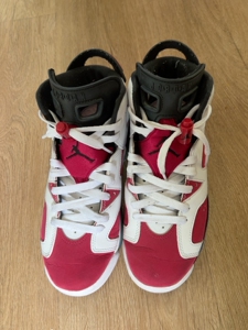 21款aj6复刻胭脂红,gs37.5码,和前女友的情侣鞋,分