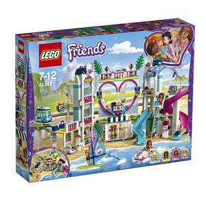 乐高lego女孩好朋友系列41347心湖城度假区益智积木玩具