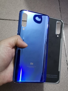 小米9蓝色原装拆机玻璃后盖后壳米9电池盖