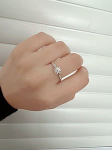 谢瑞麟钻戒 香港代购 很显大 美 仅试戴 过手95新 13圈