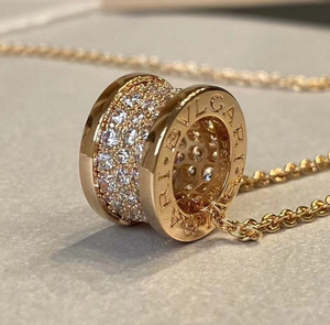 【最高版本】bv宝格丽满钻大蛮腰项链男项链女项链情侣项链配专