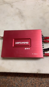 汽车功放 拆车二手泰国柔剑1200.1单路d类汽车功放推低音