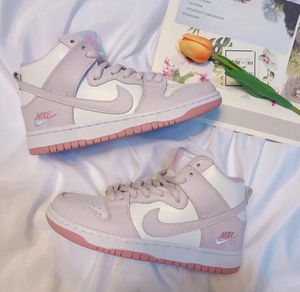 nike sb dunk 樱花粉 高帮