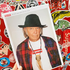 supreme尼尔杨拼图neil young puzzle潮