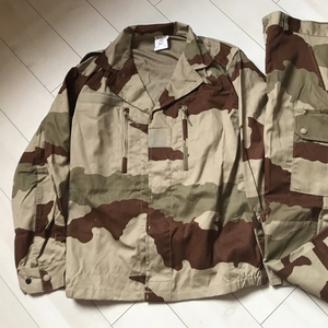 法军外籍兵团军版原品公发f2f1沙漠迷彩夹克作战服古着复古