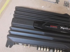 进口索尼sony二手车载音响改装汽车二声道2路大功率功放推低