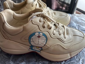 gucci 古驰联名机器猫哆啦a梦老爹鞋送全新鞋带